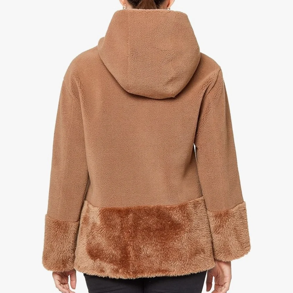 NWT Koolaburra by UGG Long-Sleeve Hooded Outerwear Fleece Jacket Size XL - Picture 8 of 8